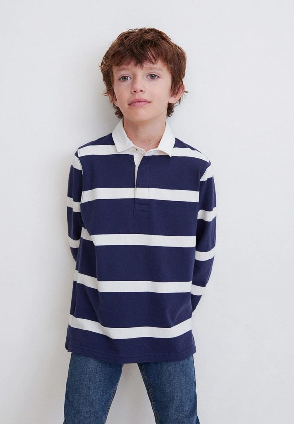 

Поло Mango Kids; Mango Kids MA018EBDPOP0, Синий