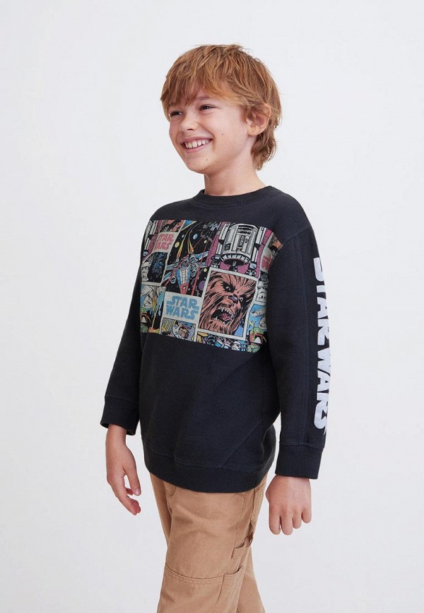 

Свитшот Mango Kids, Черный