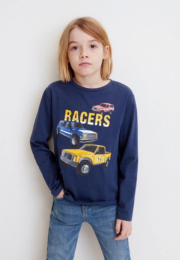 

Лонгслив Mango Kids; Mango Kids MA018EBDXXL1, Синий