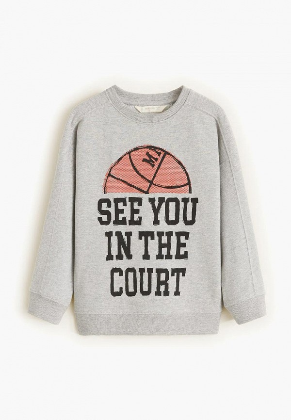 

Свитшот Mango Kids, Mango Kids MA018EBDXXQ5, Серый