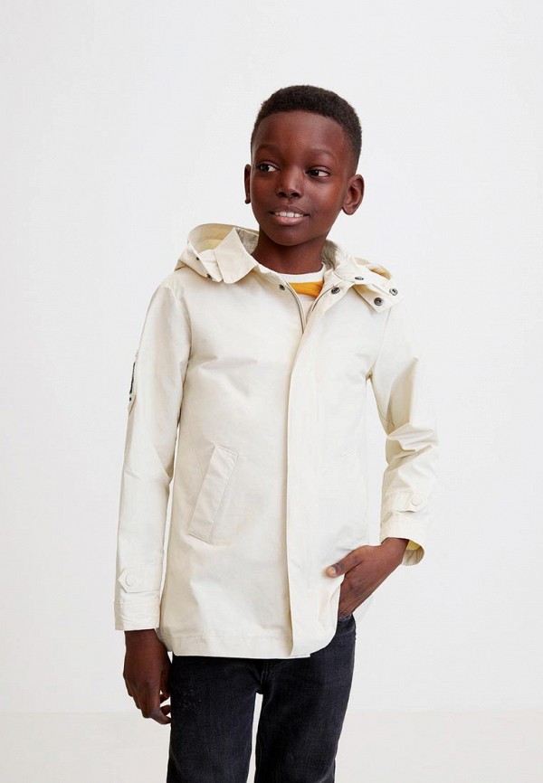 

Куртка Mango Kids, Mango Kids MA018EBDYBH0, Бежевый
