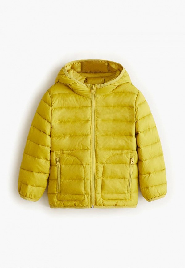 

Куртка утепленная Mango Kids, Mango Kids MA018EBDYBH6, Желтый