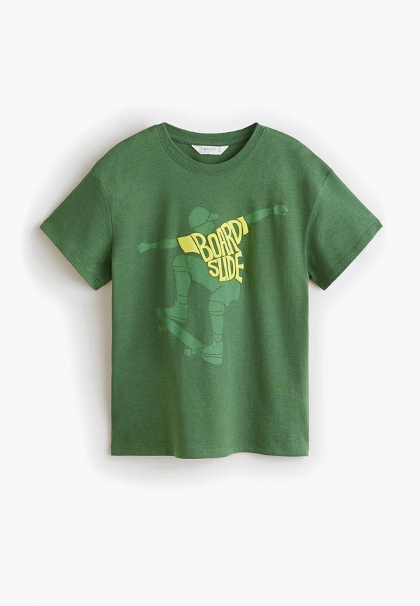 

Футболка Mango Kids, - SPORT4, Зеленый