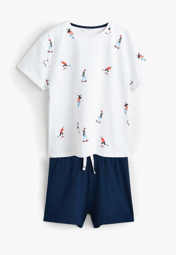 

Пижама Mango Kids, Mango Kids MA018EBDYBL2, Белый;синий