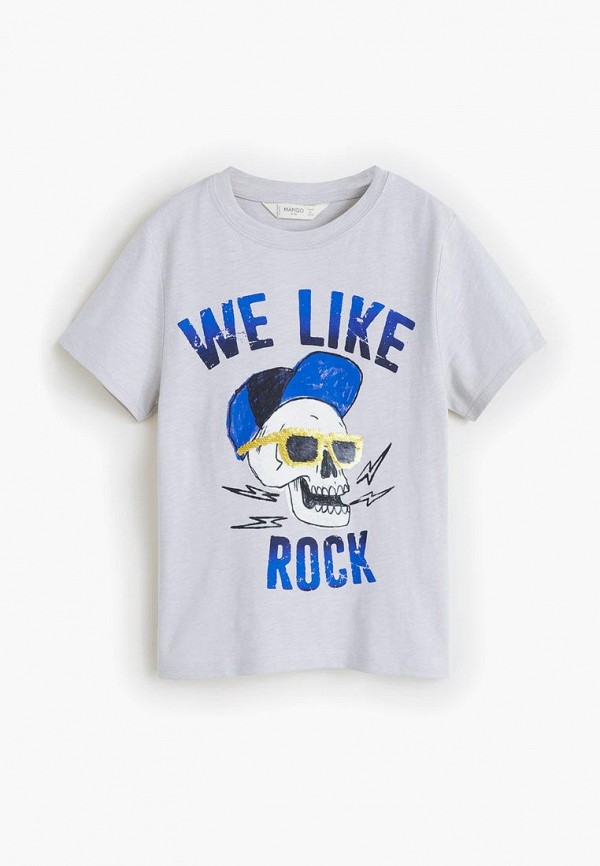 

Футболка Mango Kids, Mango Kids MA018EBDYCR3, Серый