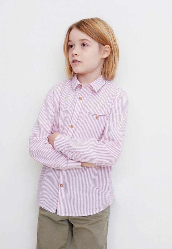 

Рубашка Mango Kids, - SPIN, Розовый
