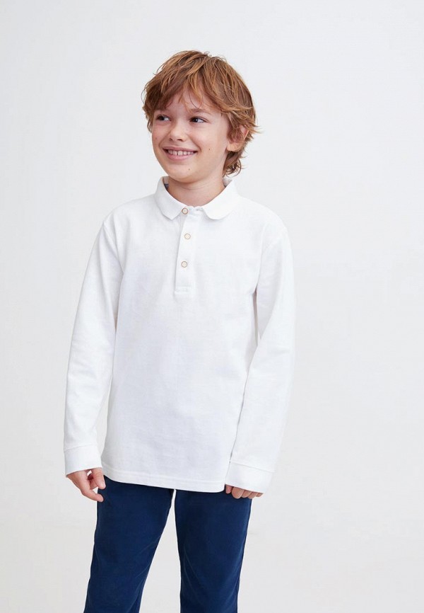 

Поло Mango Kids; Mango Kids MA018EBEBZW4, Белый