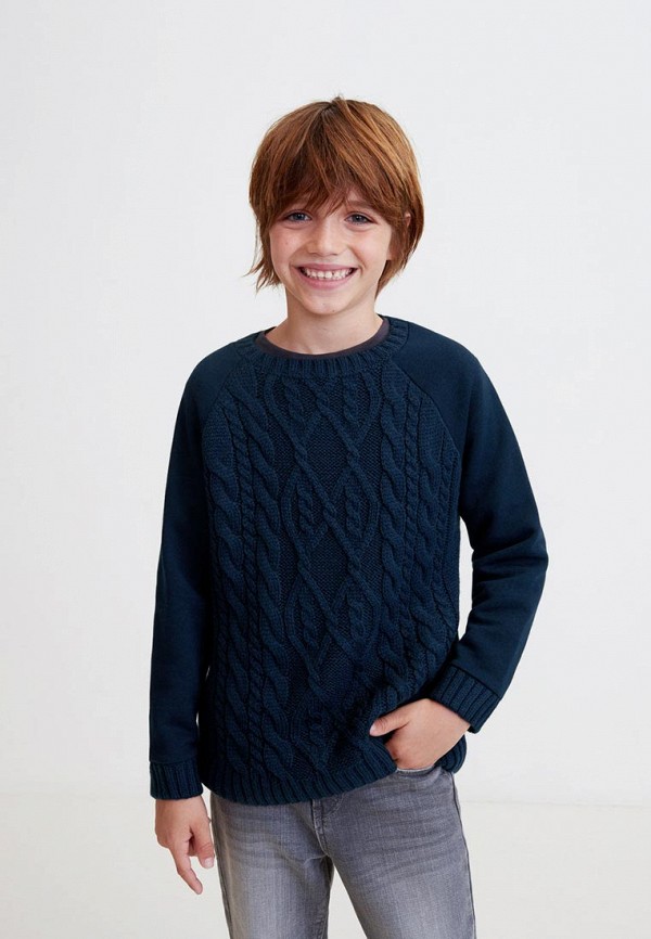 

Джемпер Mango Kids, - COMBI, Синий