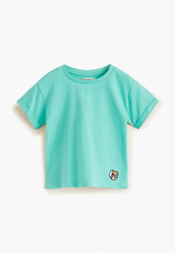 

Футболка Mango Kids, - MARCOS4, Бирюзовый