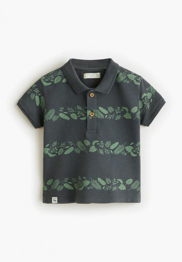 

Поло Mango Kids, - POLODOT4, Серый