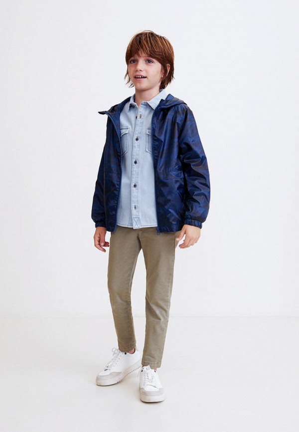 

Куртка Mango Kids; Mango Kids MA018EBEMMQ1, Синий