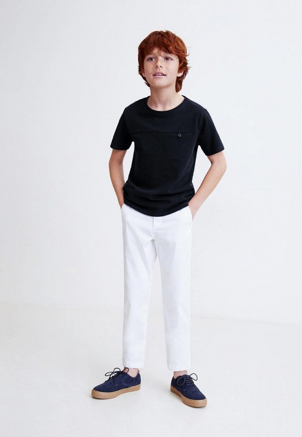 

Футболка Mango Kids, - MATT, Синий