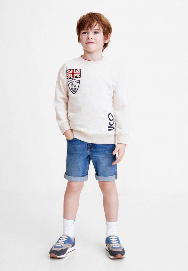 

Шорты джинсовые Mango Kids; Mango Kids MA018EBEUEU8, Синий