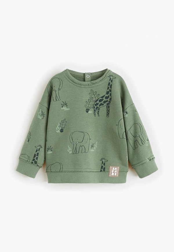 

Свитшот Mango Kids, - TIGER, Зеленый