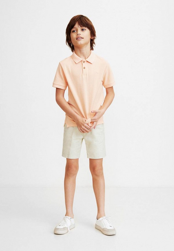 

Шорты Mango Kids, Mango Kids MA018EBFBTX3, Бежевый