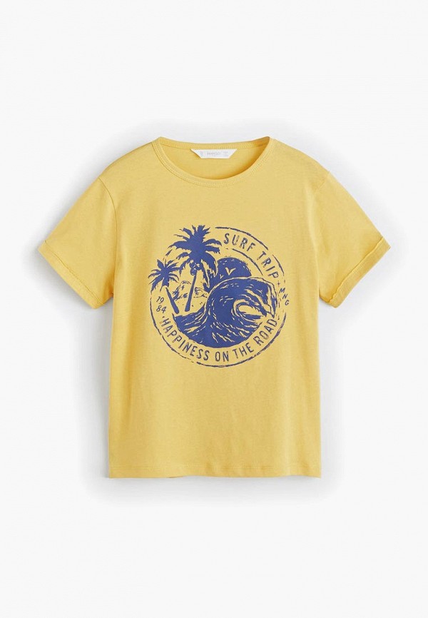 

Футболка Mango Kids, - MONCHO, Желтый