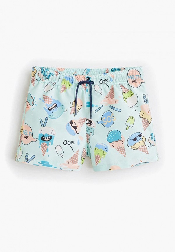 

Шорты для плавания Mango Kids, Mango Kids MA018EBFCNF1, Голубой
