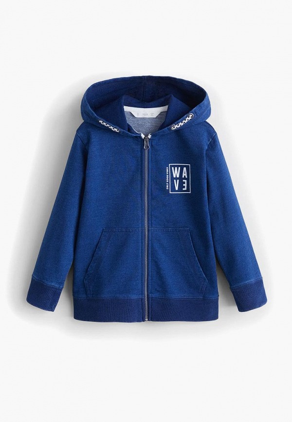 

Толстовка Mango Kids, Mango Kids MA018EBFCNG5, Синий