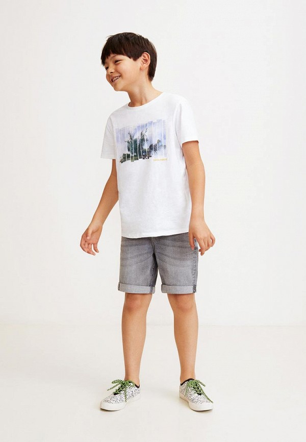 

Футболка Mango Kids, Mango Kids MA018EBFEFR6, Белый