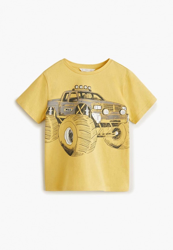 

Футболка Mango Kids, Mango Kids MA018EBFEFU5, Желтый