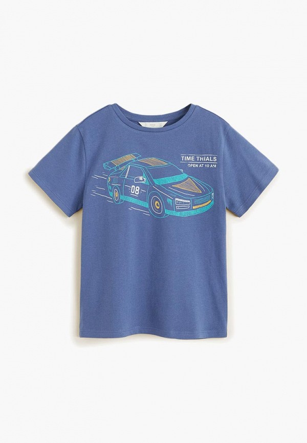 

Футболка Mango Kids, - EPET4, Синий