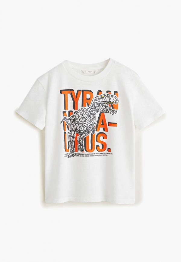

Футболка Mango Kids, - SAURUS, Белый