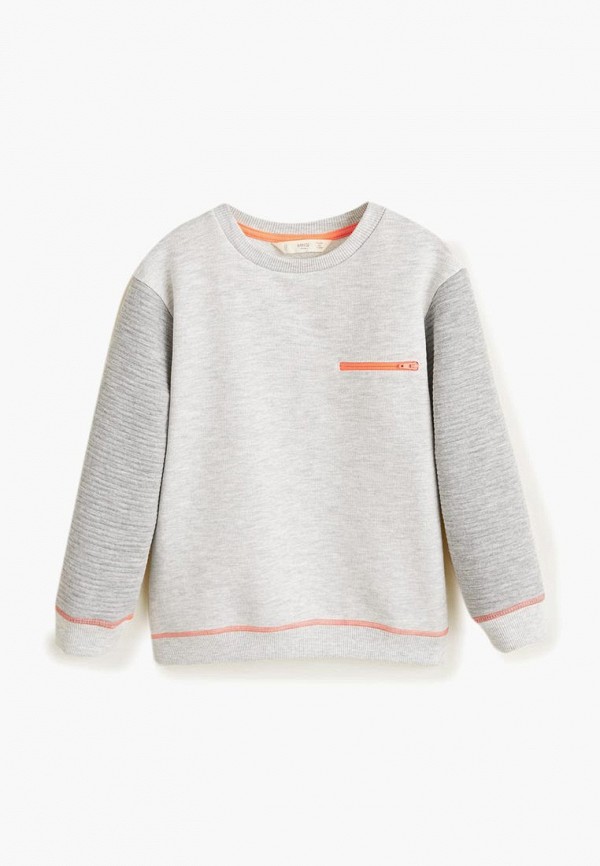 

Свитшот Mango Kids, - TONY, Серый