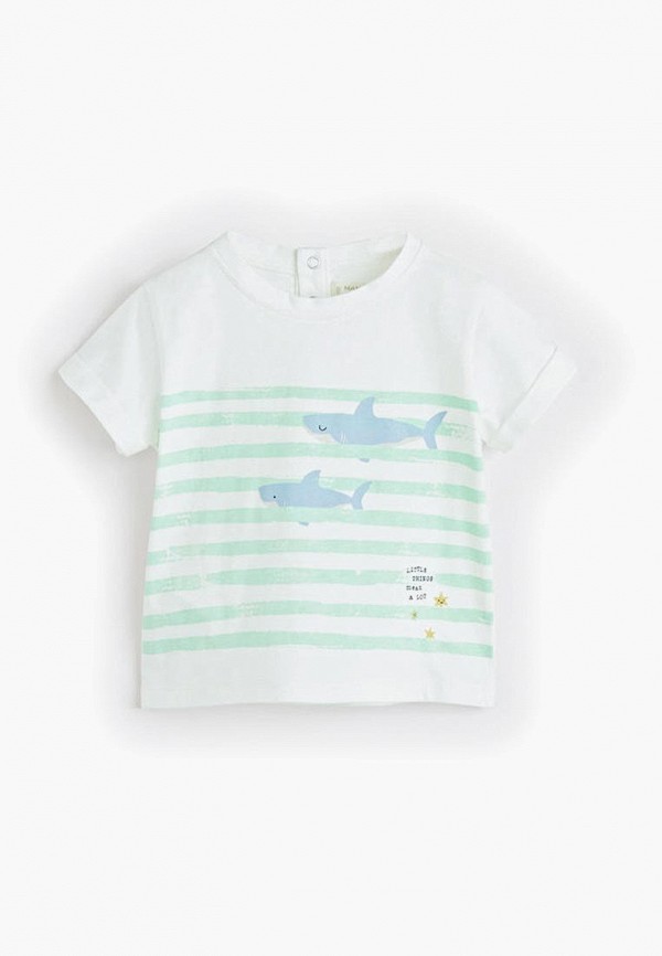 

Футболка Mango Kids, - SHARK, Белый