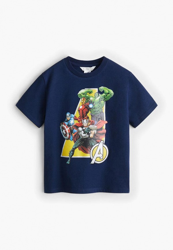 

Футболка Mango Kids, Mango Kids MA018EBFEHL7, Синий