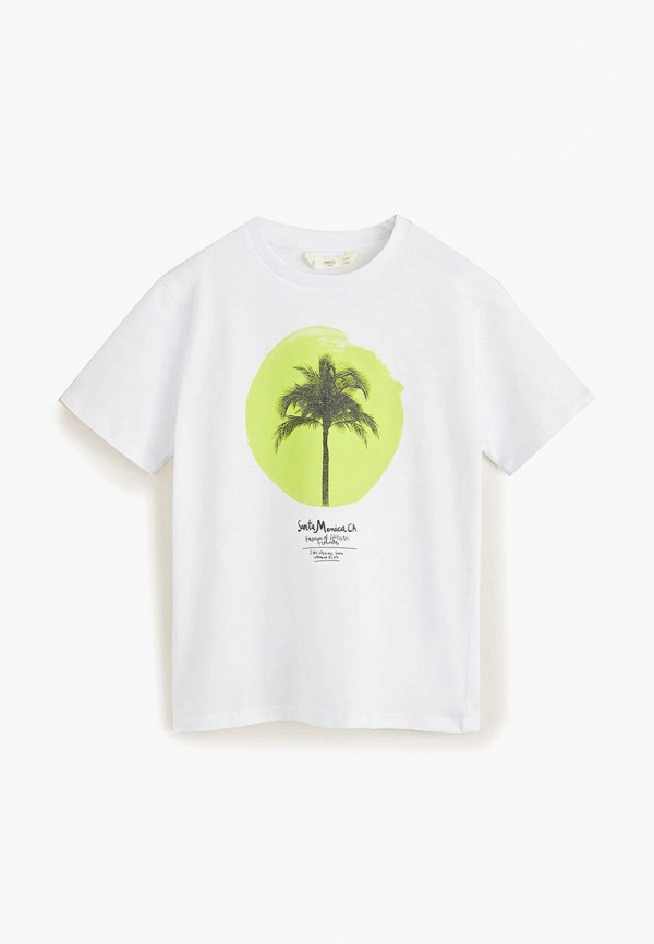 

Футболка Mango Kids, Белый, - MONICA