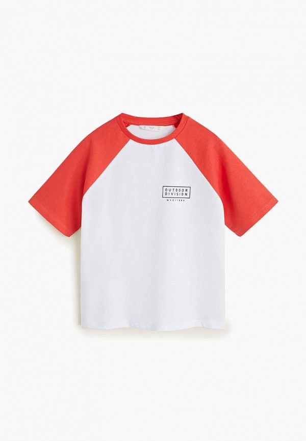 

Футболка Mango Kids, Белый, - PIPE