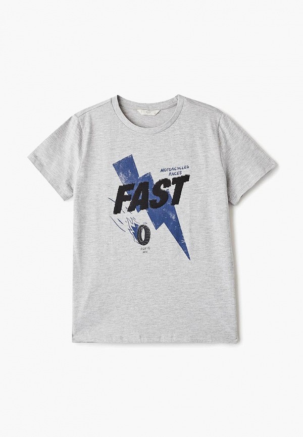 

Футболка Mango Kids, Серый, - MOTO5