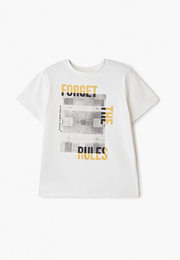 

Футболка Mango Kids, Белый, - FUTBOL