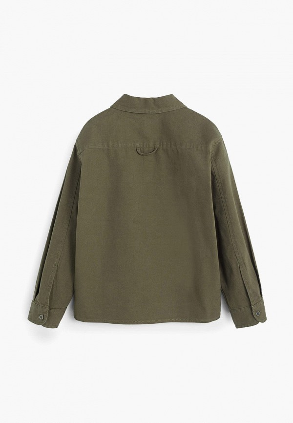 

Рубашка Mango Kids, Хаки, Mango Kids MA018EBGDGP3