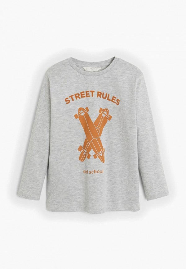 

Лонгслив Mango Kids, Серебряный