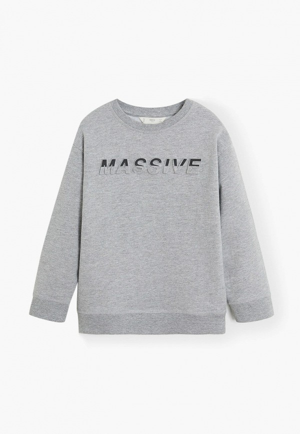

Свитшот Mango Kids, Серый, - MASSIVE