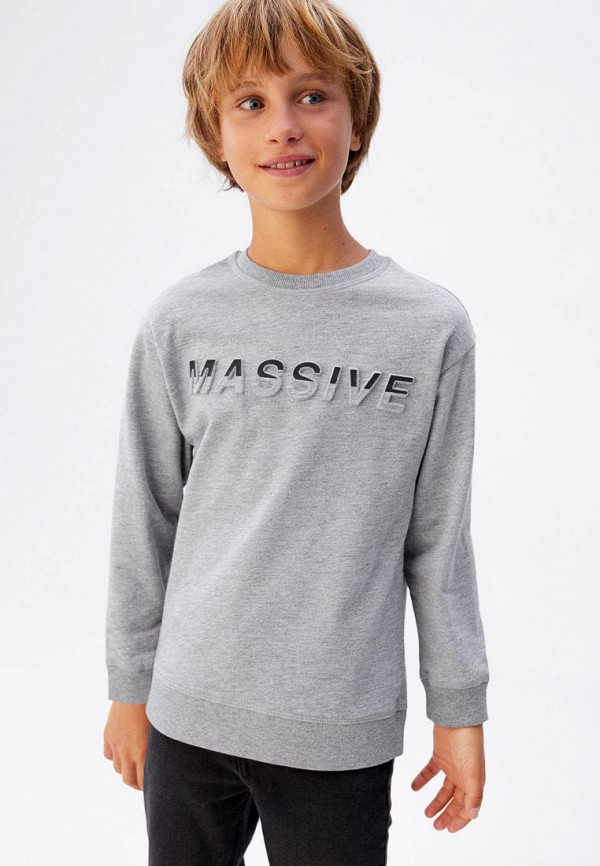 

Свитшот Mango Kids, Серый, - MASSIVE