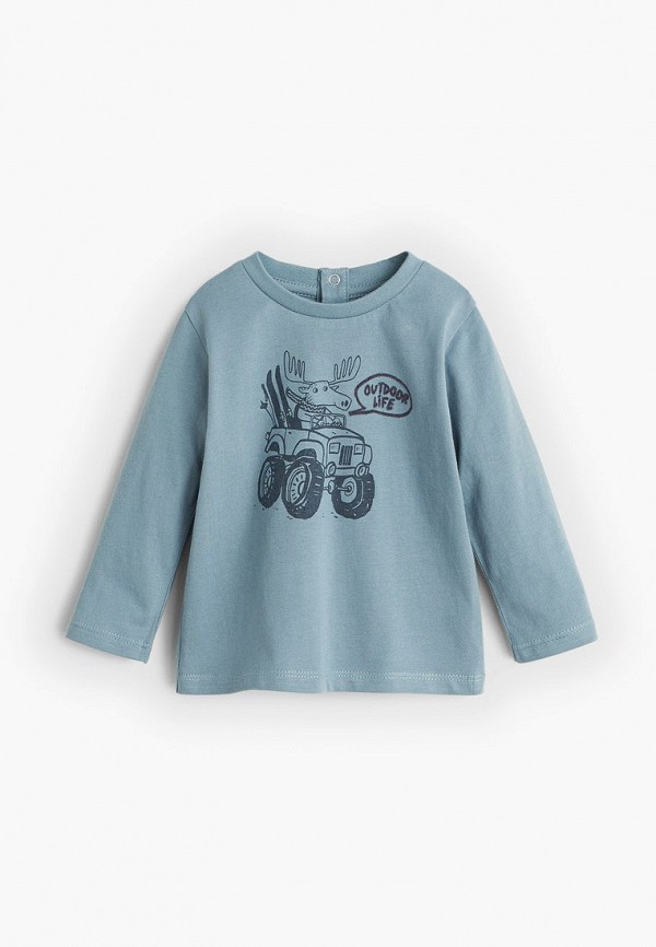 

Лонгслив Mango Kids, Синий, - MOUNTAIN