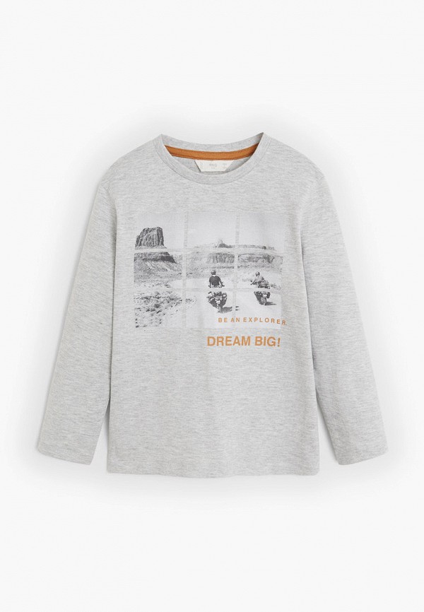 

Лонгслив Mango Kids, Серый, - RIDER