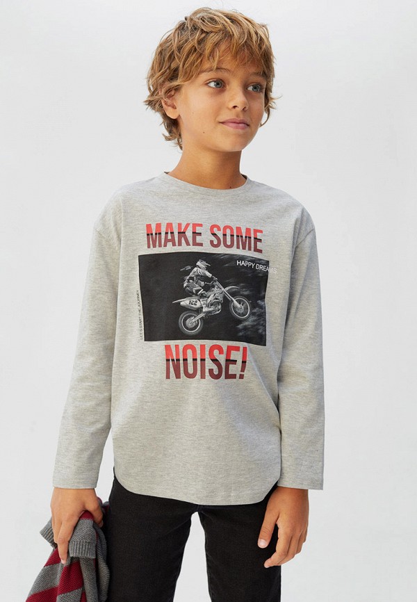 

Лонгслив Mango Kids, Серый, Mango Kids MA018EBHAFL1