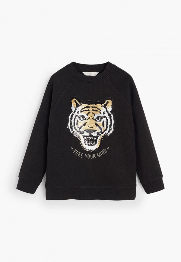 

Свитшот Mango Kids, Черный, - TIGER