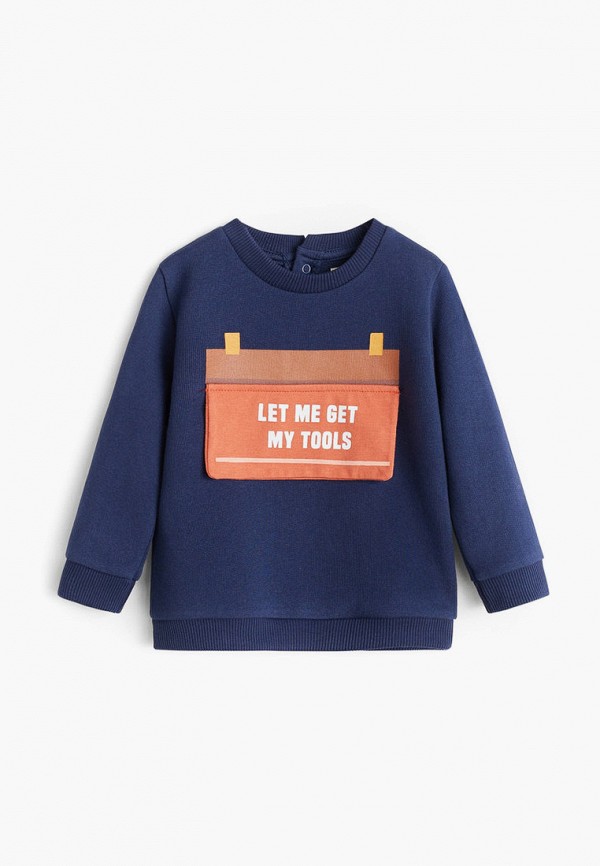 

Свитшот Mango Kids, Синий, - BOX