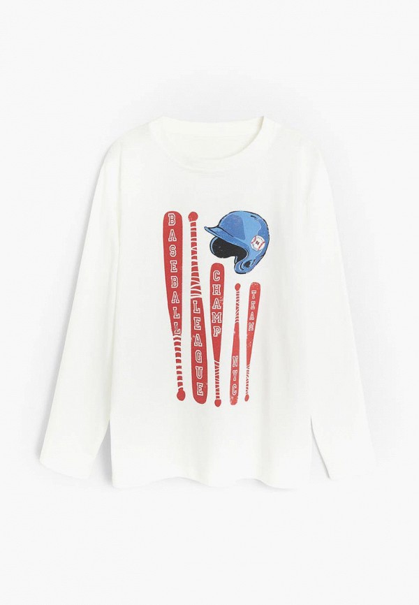 

Лонгслив Mango Kids, Белый, - CHAMP