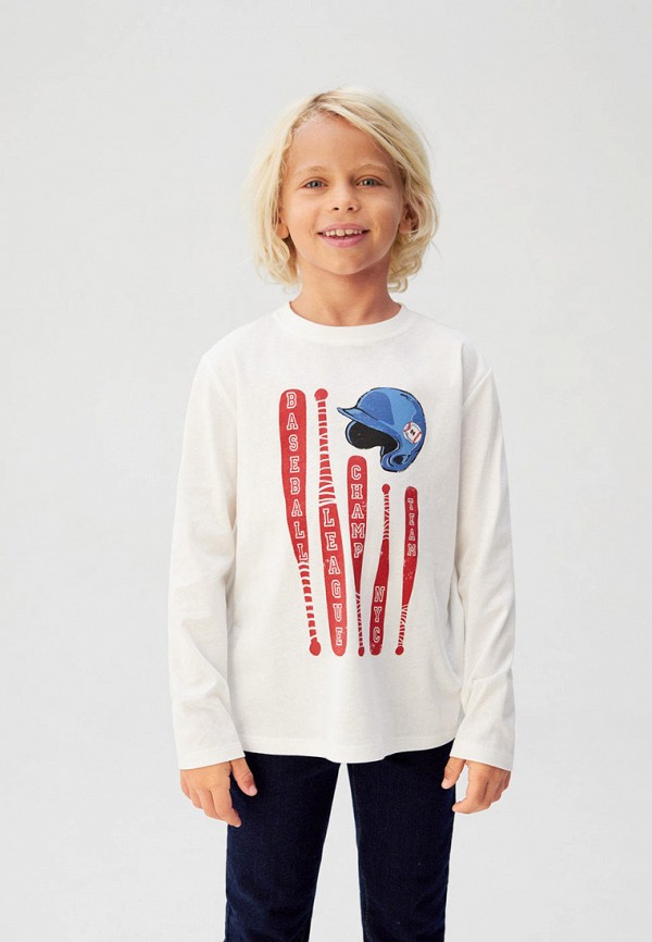 

Лонгслив Mango Kids, Белый, Mango Kids MA018EBHHNT4