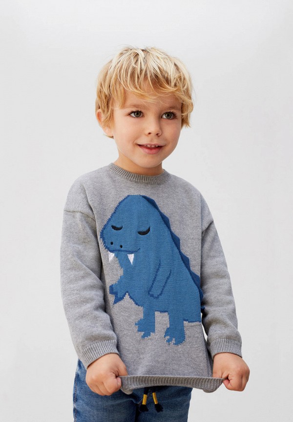 

Джемпер Mango Kids, Серый, Mango Kids MA018EBIFBT0