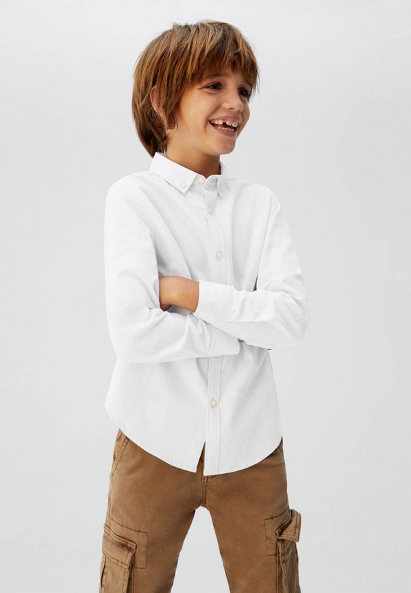 

Рубашка Mango Kids, Белый, Mango Kids MA018EBIIKG5
