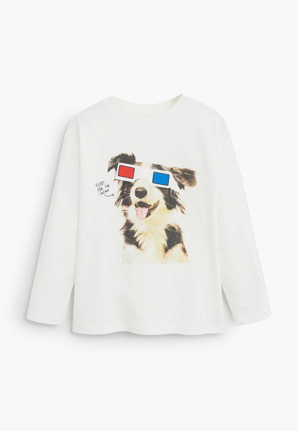

Лонгслив Mango Kids, Белый, - PERROS