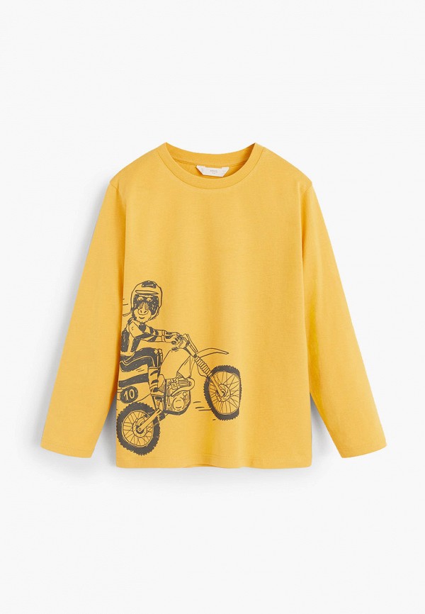 

Лонгслив Mango Kids, Желтый, Mango Kids MA018EBIIOL5