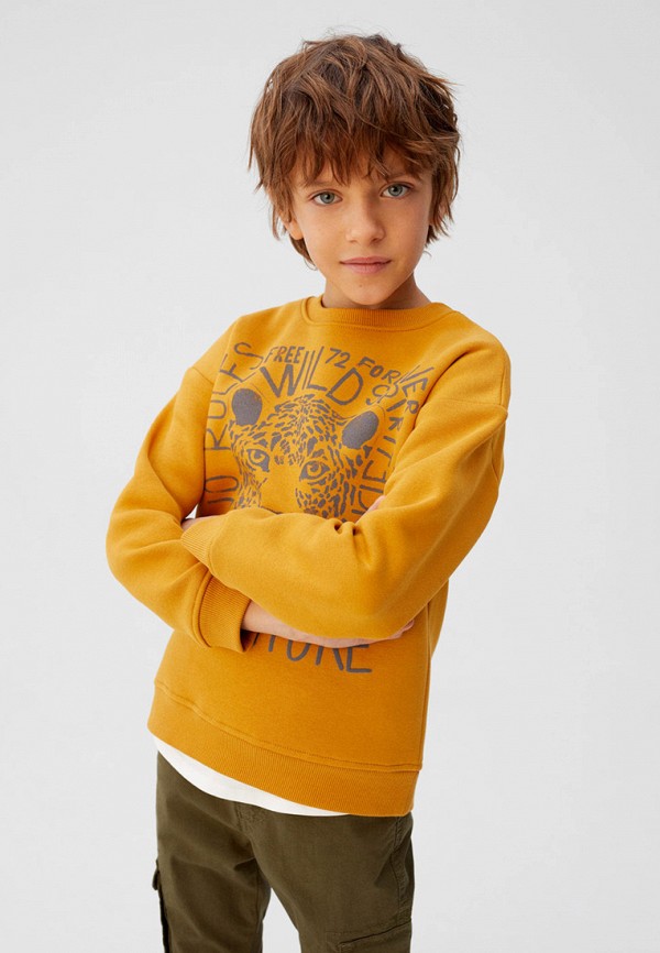 

Свитшот Mango Kids, Оранжевый, Mango Kids MA018EBIIOL7