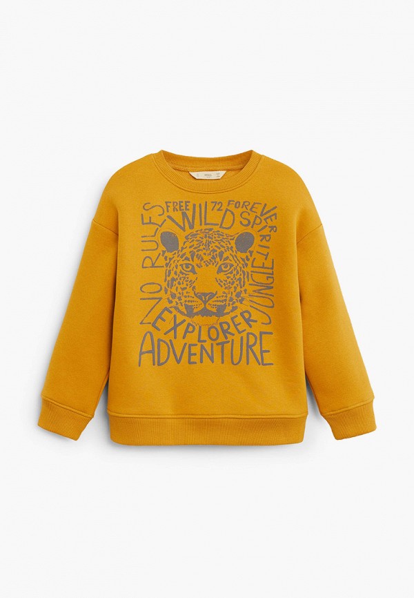 

Свитшот Mango Kids, Оранжевый, - LEOPARD